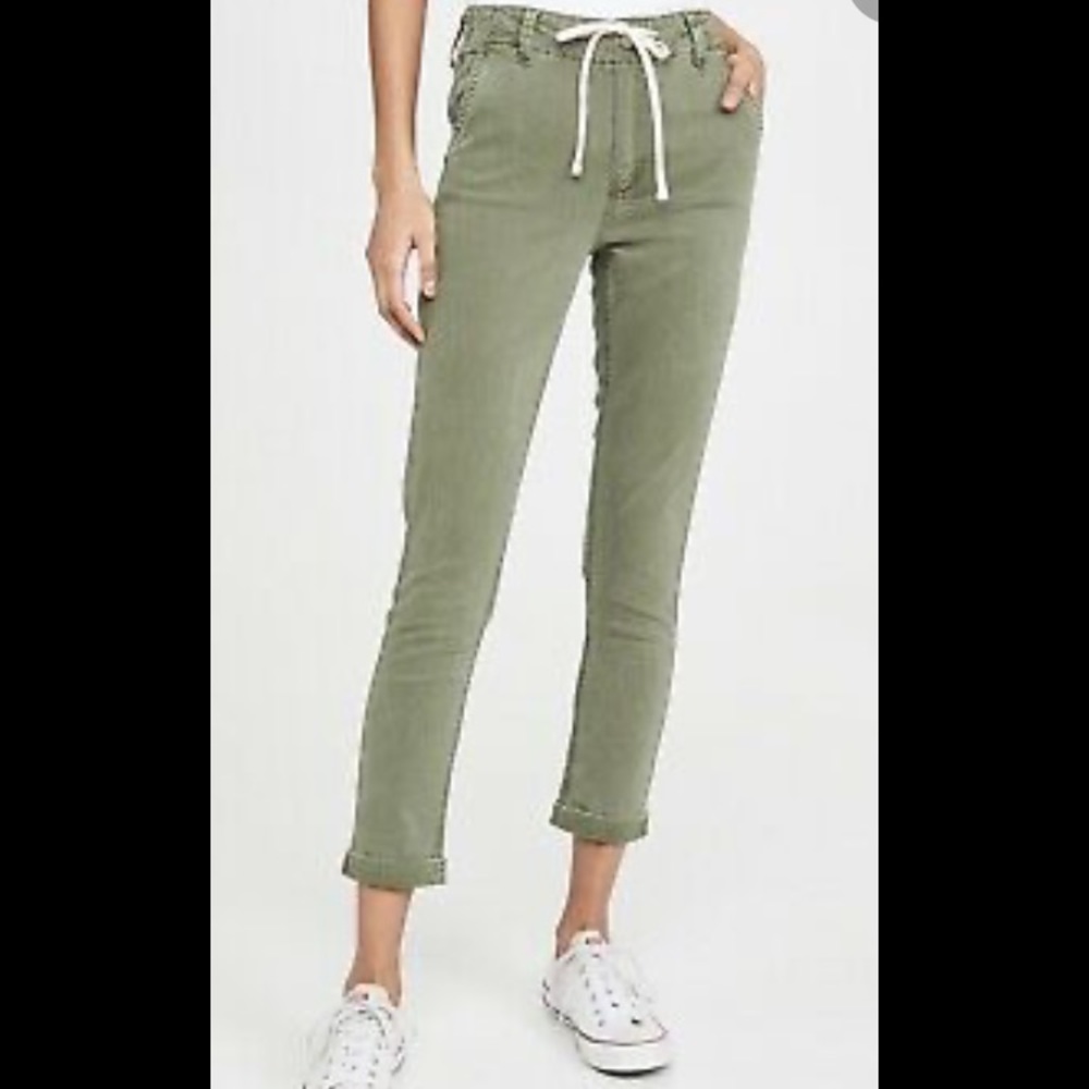 Paige Christy Pant- Vintage Coastal Green Size 27